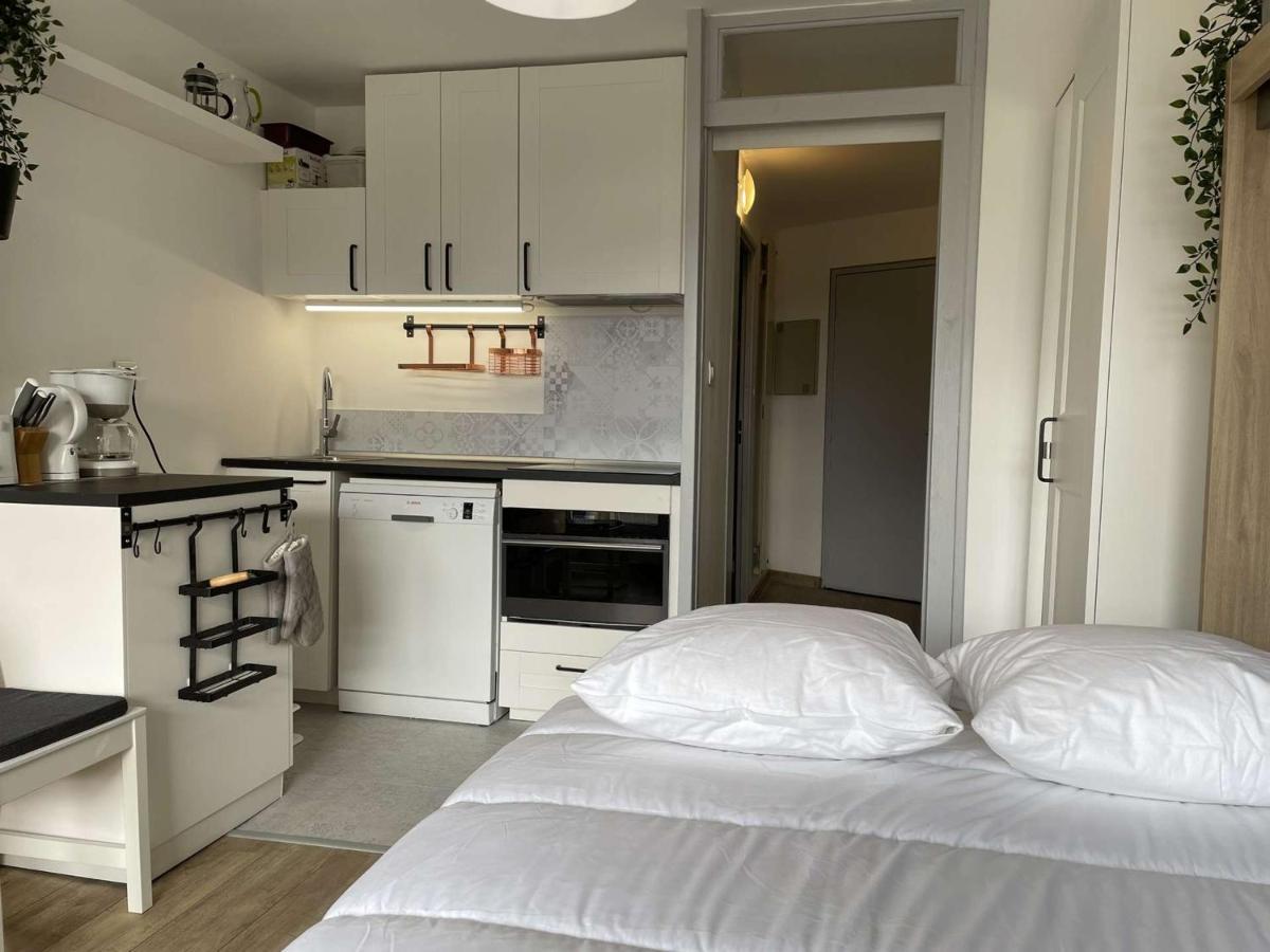 Studio Renove Au Pied Des Pistes, Balcon Ouest, 4 Couchages A Montgenevre - Fr-1-330D-129 Экстерьер фото